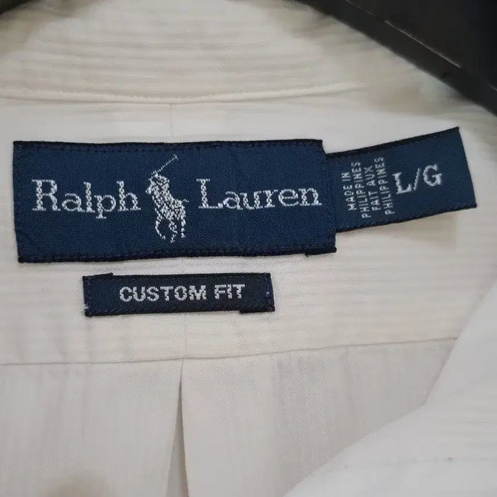 [BUNJANG] Polo Ralph Lauren White Shirt / 폴로 랄프로렌 화이트 셔츠 남방 105~110