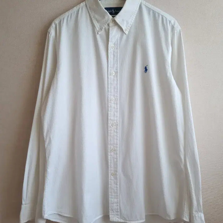 [BUNJANG] Polo Ralph Lauren White Shirt / 폴로 랄프로렌 화이트 셔츠 남방 105~110