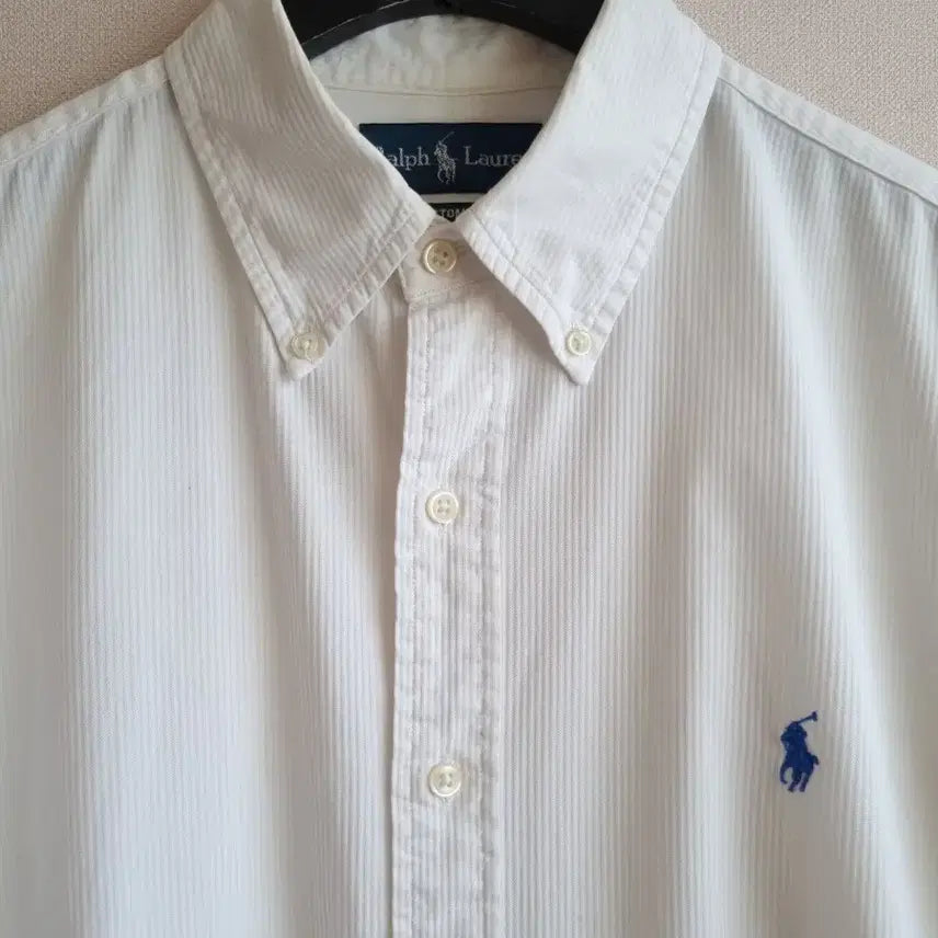 [BUNJANG] Polo Ralph Lauren White Shirt / 폴로 랄프로렌 화이트 셔츠 남방 105~110