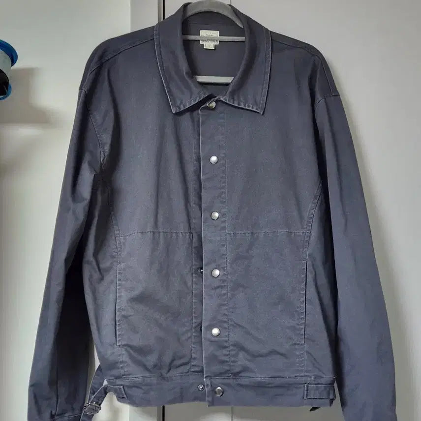 [BUNJANG] Big Union Moleskin Coach Jacket Gray / [S] 빅유니온 몰스킨 코치자켓 그레이