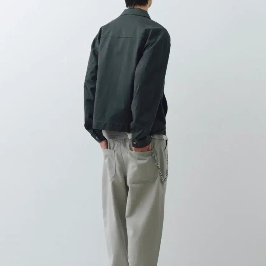 [BUNJANG] Big Union Moleskin Coach Jacket Gray / [S] 빅유니온 몰스킨 코치자켓 그레이