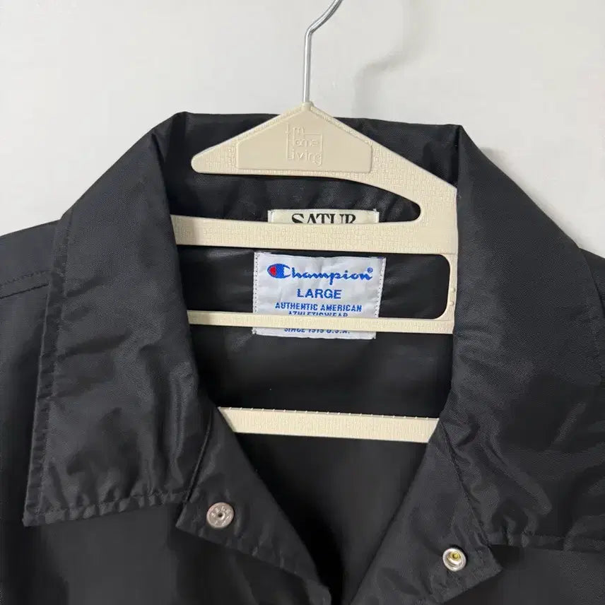 [BUNJANG] Setter x Champion Nylon Jacket (Black) - L / 이번주만6)세터 X 챔피온 나일론 자켓(블랙) L