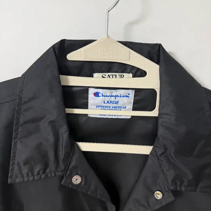 [BUNJANG] Setter x Champion Nylon Jacket (Black) - L / 이번주만6)세터 X 챔피온 나일론 자켓(블랙) L