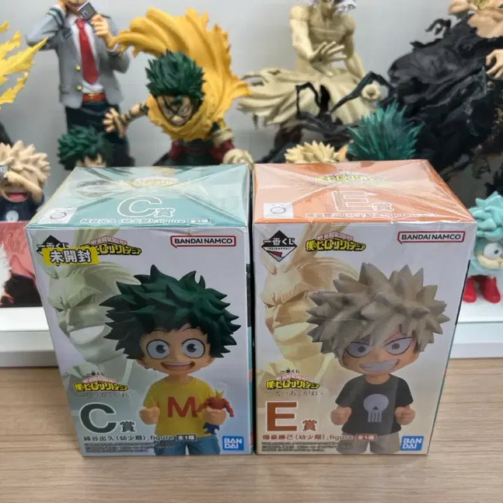 [BUNJANG] My Hero Academia Two People's Yearning C, E Figures Bundle Set / 히로아카 두사람의 동경 C, E 미개봉 일괄 판매