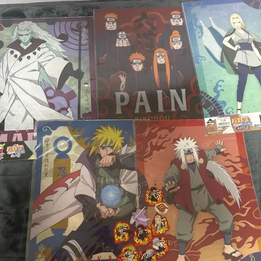 [BUNJANG] Naruto Susanoo Keyring / 나루토 클리어 포스터 ,스사노오 키링 ,스티커 포함