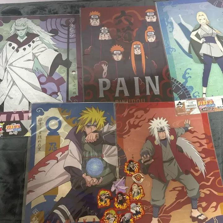 [BUNJANG] Naruto Susanoo Keyring / 나루토 클리어 포스터 ,스사노오 키링 ,스티커 포함