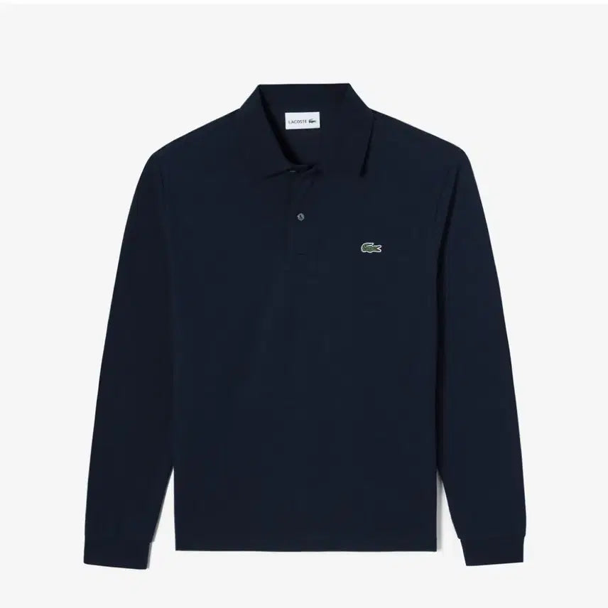 [BUNJANG] Lacoste French Navy Long Sleeve Polo Shirt / 라코스테 프렌치 긴팔 폴로 네이비 4사이즈 100 정도