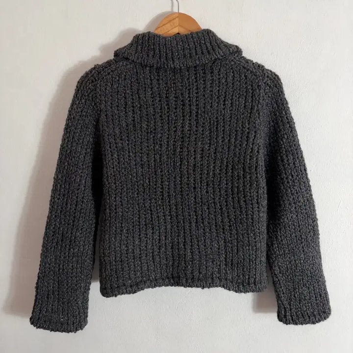 [SOLD OUT] 마시모두띠 울니트 가디건 다크그레이(S)