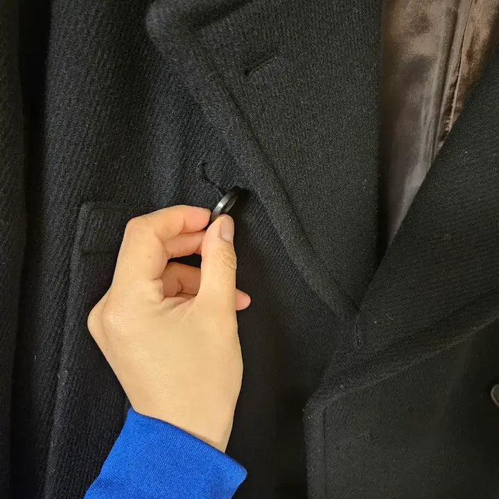 [BUNJANG] Setter Boden Pea Coat (Black) / 세터 보덴 피코트 L(블랙)