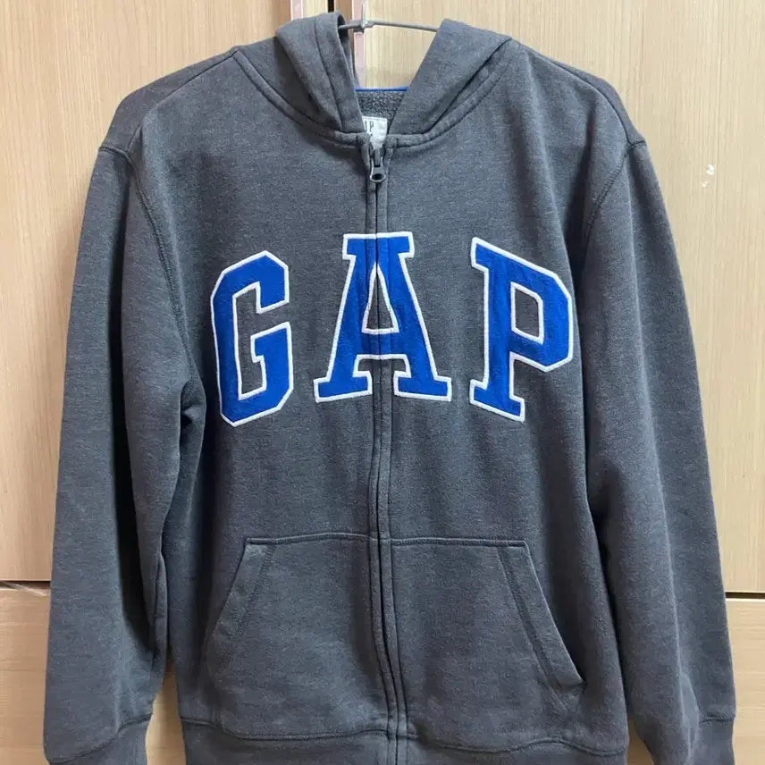 [BUNJANG] Gap Charcoal Hoodie Zip-up / 차콜 갭 gap 후드집업
