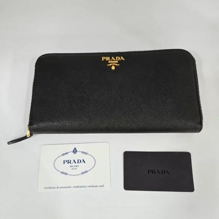 [BUNJANG] Prada Saffiano Metal Long Wallet / 프라다 장지갑 사피아노 메탈