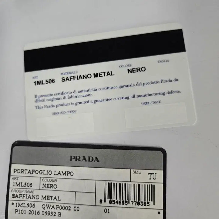 [BUNJANG] Prada Saffiano Metal Long Wallet / 프라다 장지갑 사피아노 메탈