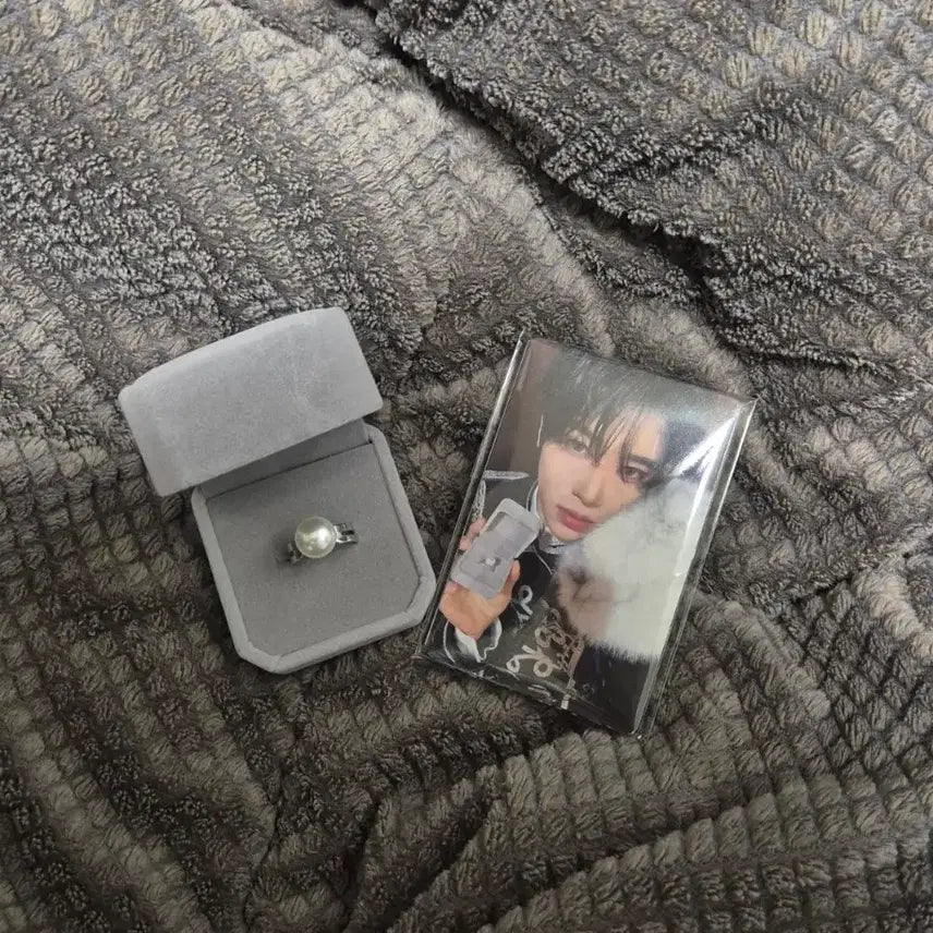 [BUNJANG] WISH Fanmeeting Photocard Ring / 위시 팬미팅 입장포카 반지(파우치 제외)