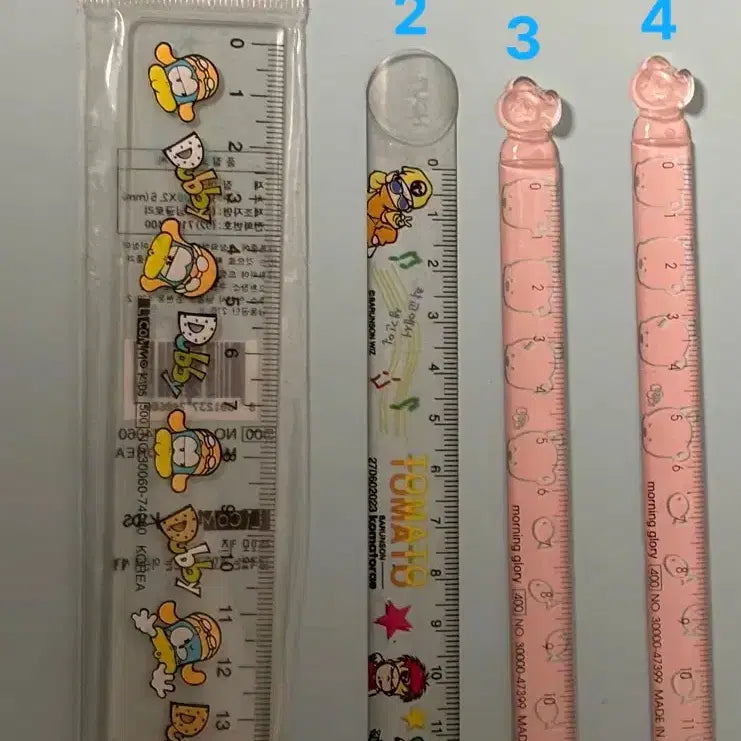 [BUNJANG] Vintage Cute Ruler / 고전문구 귀요미 자