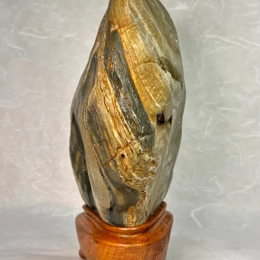 [BUNJANG] Jade Stone Masterpiece / 은은한 색감의 옥미석 수석 대작