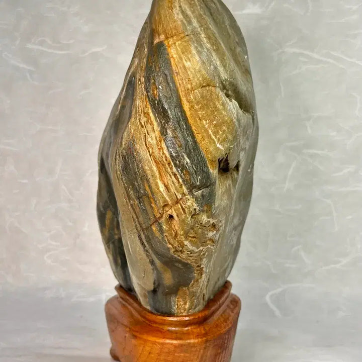 [BUNJANG] Jade Stone Masterpiece / 은은한 색감의 옥미석 수석 대작