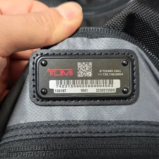 [BUNJANG] TUMI Limited Edition Soft Travel Satchel Duffel Bag / TUMI 한정판 소프트 트래블 사첼 더플백(여행용)