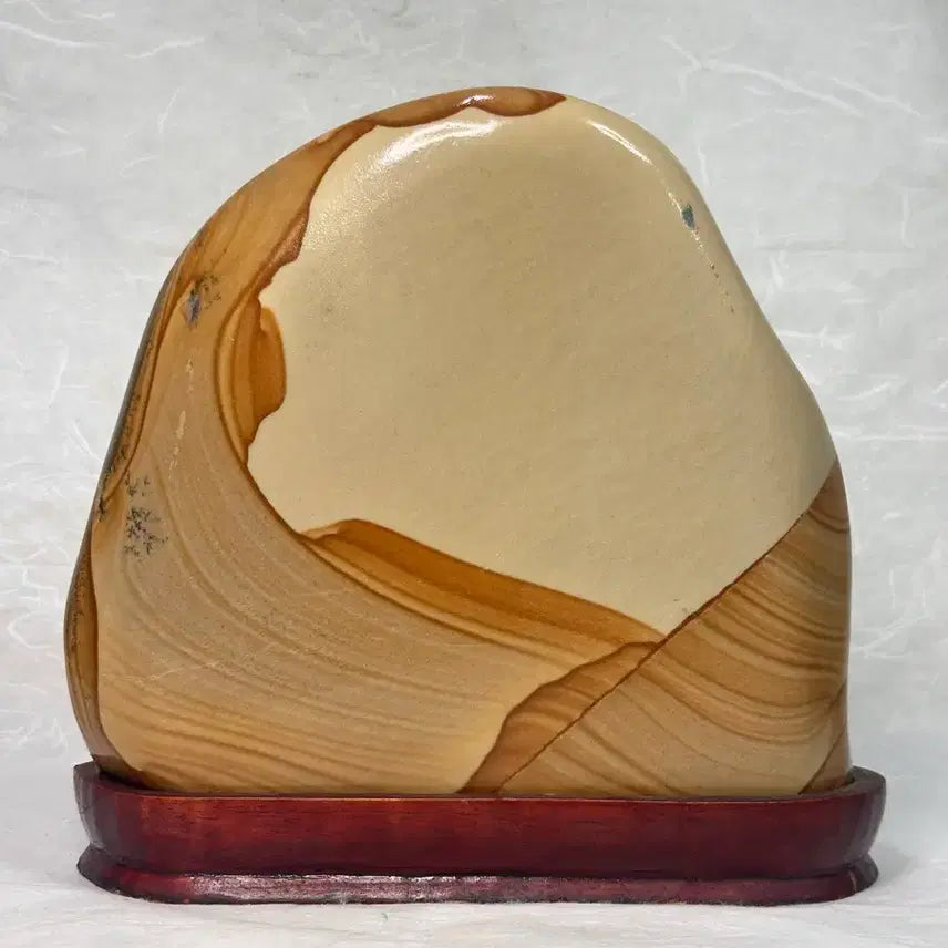 [BUNJANG] Wood Grain Stone / 비율 좋은 목문석 겹산경 수석