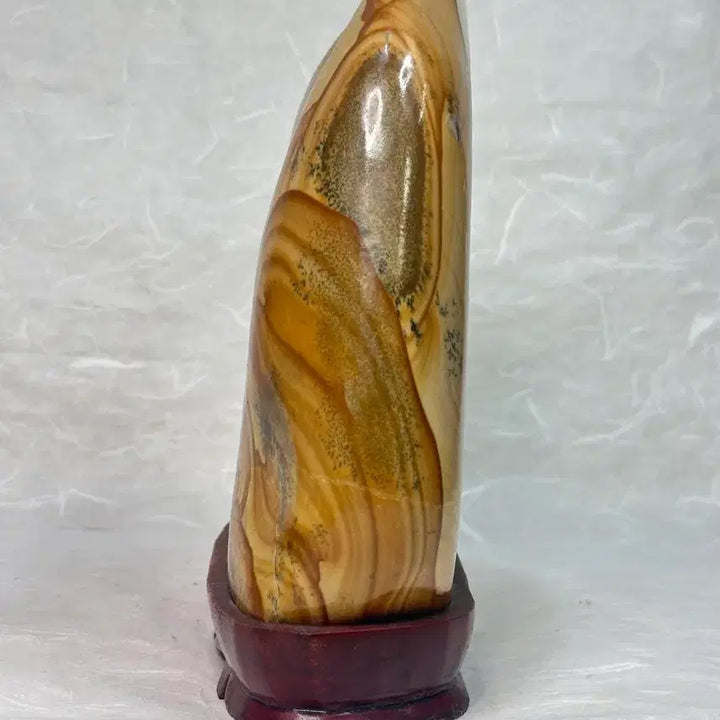 [BUNJANG] Wood Grain Stone / 비율 좋은 목문석 겹산경 수석