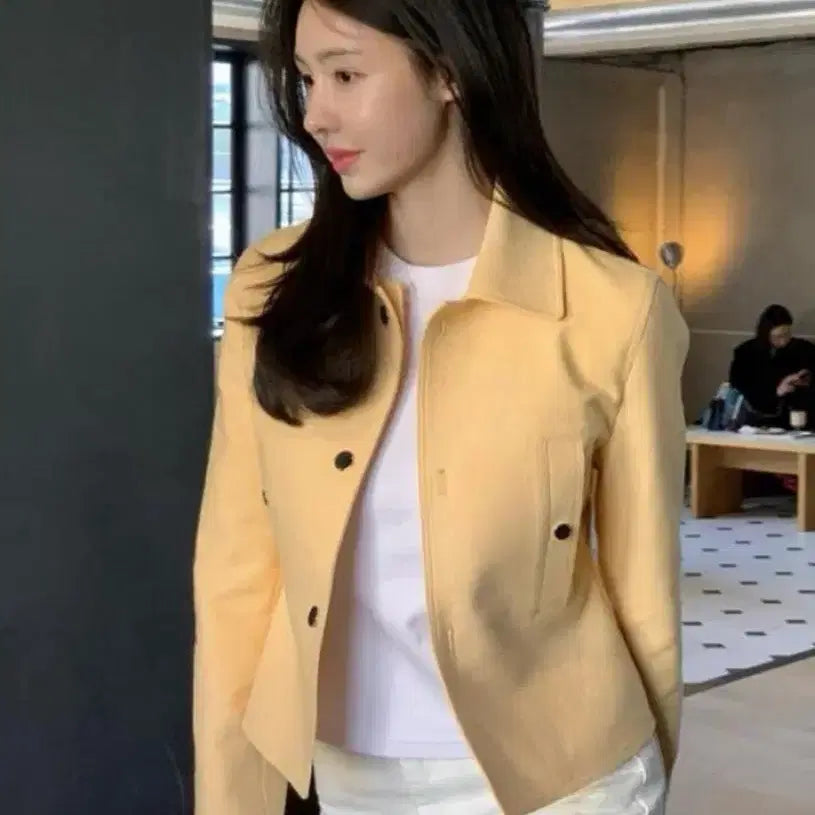 [BUNJANG] Lapla Sakura Denim Jacket / 라플라 사쿠라 데님자켓 (새상품)