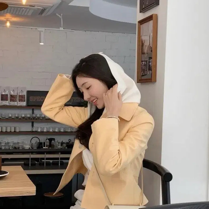 [BUNJANG] Lapla Sakura Denim Jacket / 라플라 사쿠라 데님자켓 (새상품)