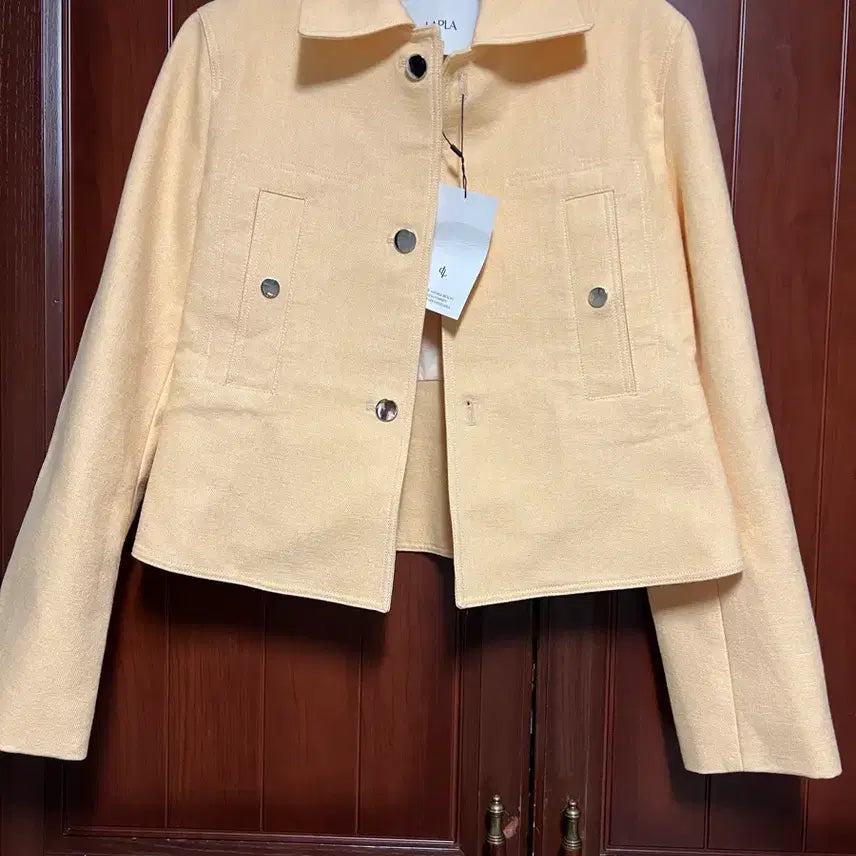 [BUNJANG] Lapla Sakura Denim Jacket / 라플라 사쿠라 데님자켓 (새상품)