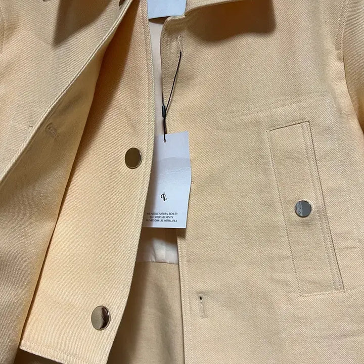 [BUNJANG] Lapla Sakura Denim Jacket / 라플라 사쿠라 데님자켓 (새상품)