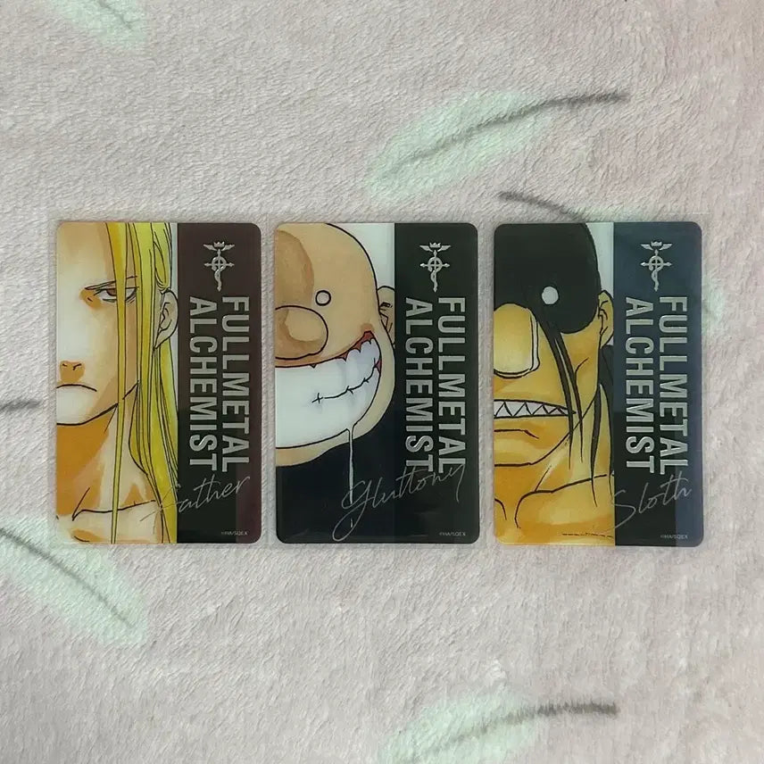 [BUNJANG] Fullmetal Alchemist Sloth Clear Card / 강철의연금술사 강연금 아버지 호문쿨루스 클러트니 슬로스 원화 클리어 카드
