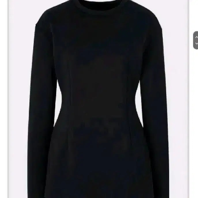 [BUNJANG] orr Neoprene Dart Sweatshirt - Black, S / orr 오르 네오프렌 다트 맨투맨 - 블랙,S
