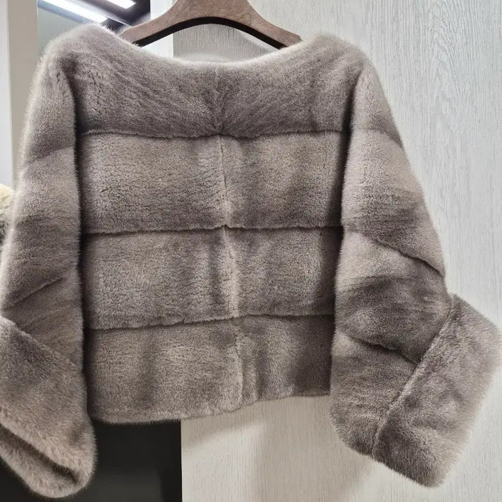 [BUNJANG] Mink Purple Label Jacket / 밍크자켓