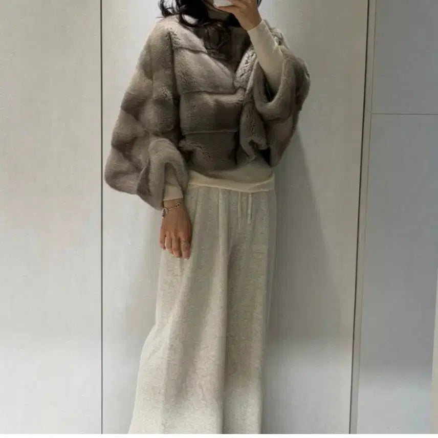 [BUNJANG] Mink Purple Label Jacket / 밍크자켓