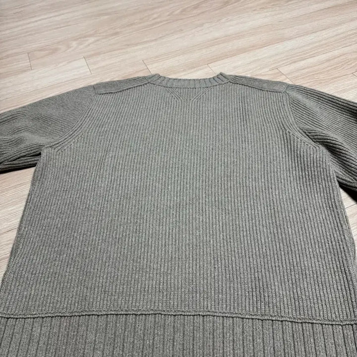 [BUNJANG] Pottery Wool Cotton Crewneck Bold Knit / 포터리 울 코튼 크루넥 볼드 니트 2