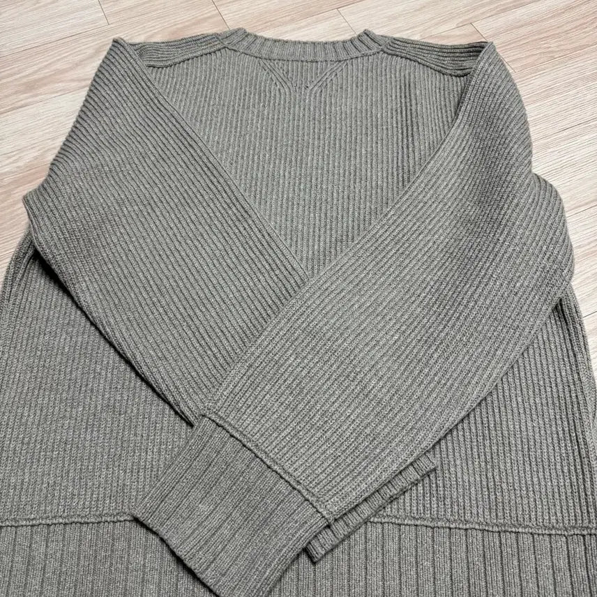 [BUNJANG] Pottery Wool Cotton Crewneck Bold Knit / 포터리 울 코튼 크루넥 볼드 니트 2