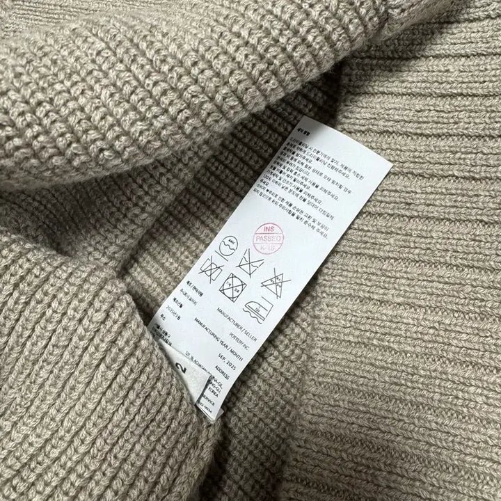 [BUNJANG] Pottery Wool Cotton Crewneck Bold Knit / 포터리 울 코튼 크루넥 볼드 니트 2