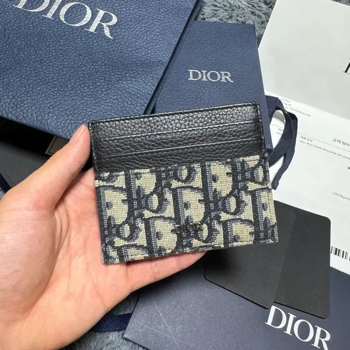 [BUNJANG] Dior Oblique Card Wallet / [24-25년식/풀구성]디올 오블리크 카드지갑