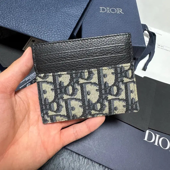 [BUNJANG] Dior Oblique Card Wallet / [24-25년식/풀구성]디올 오블리크 카드지갑