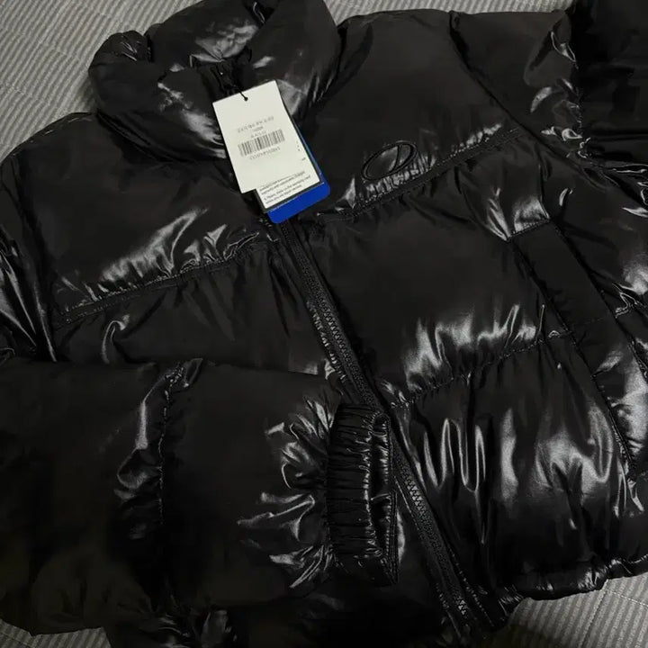 [BUNJANG] ODD STUDIO Glossy Eco Puffer Short Padding Black S / 오드스튜디오 글로시 에코 푸퍼 숏패딩 블랙 S