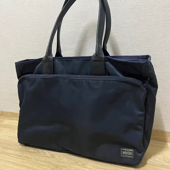 [BUNJANG] Yoshida Porter Time Tote Bag Navy / 요시다 포터 TIME 타임 토트백 네이비 655-17873