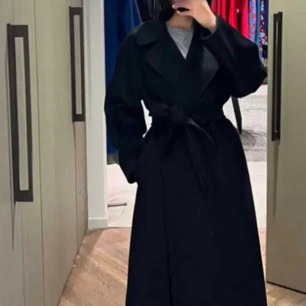 [BUNJANG] Max Mara Regina Wool Coat Black / 막스마라 레지나 울 코트 블랙 34사이즈 (M-S)