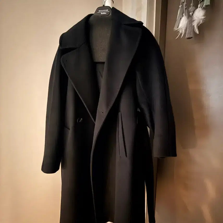 [BUNJANG] Max Mara Regina Wool Coat Black / 막스마라 레지나 울 코트 블랙 34사이즈 (M-S)