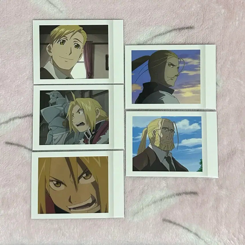 [BUNJANG] Fullmetal Alchemist Edward Elric Alphonse Elric Van Hohenheim Pashacolle Card / 강철의연금술사 강연금 에드워드 엘릭 알폰스 반 호엔하임 파샤코레 카드