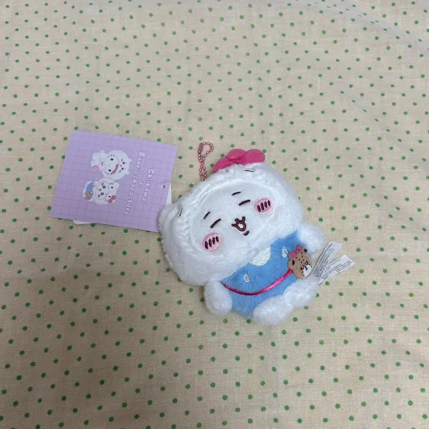 [BUNJANG] Chiikawa x Hello Kitty Collaboration Keyring Doll / 치이카와 키티 콜라보 양도