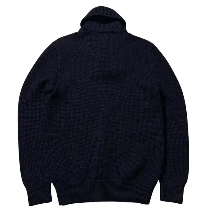 [BUNJANG] Polo Ralph Lauren Toggle Button Shawl Collar Knit Navy (M) / [M] 폴로 랄프로렌 토글 버튼 숄카라 니트 네이비