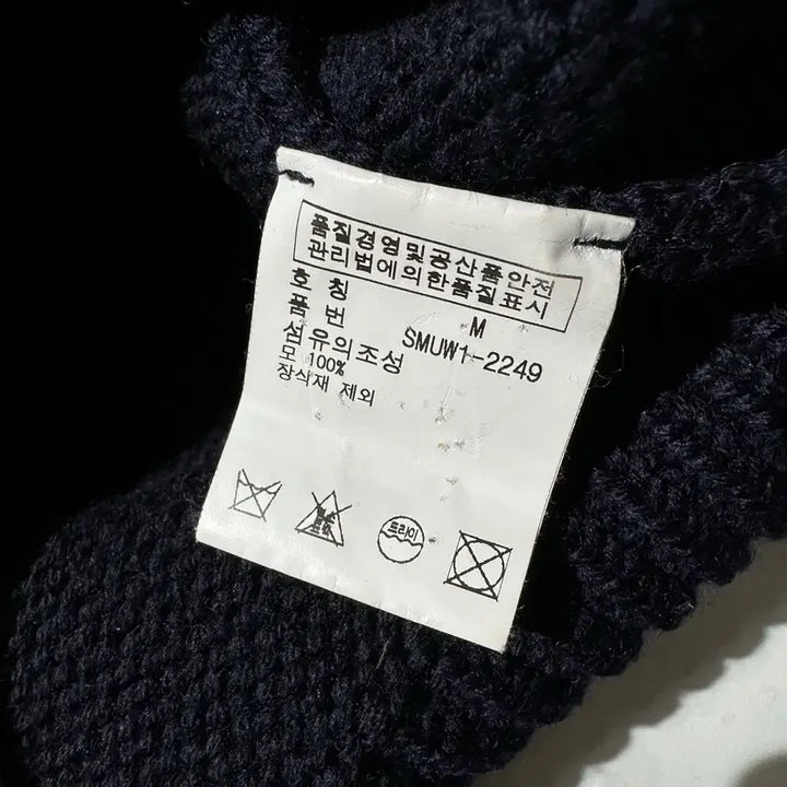 [BUNJANG] Polo Ralph Lauren Toggle Button Shawl Collar Knit Navy (M) / [M] 폴로 랄프로렌 토글 버튼 숄카라 니트 네이비