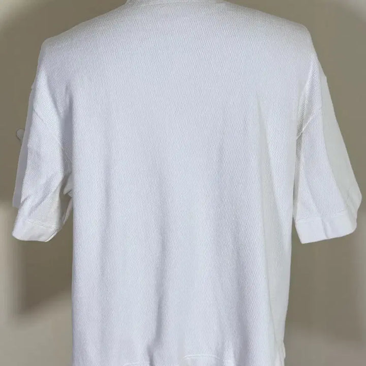 [BUNJANG] KAPITAL Heavy Waffle Polo Shirt / KAPITAL 캐피탈 헤비 와플 폴로 화이트 2사이즈