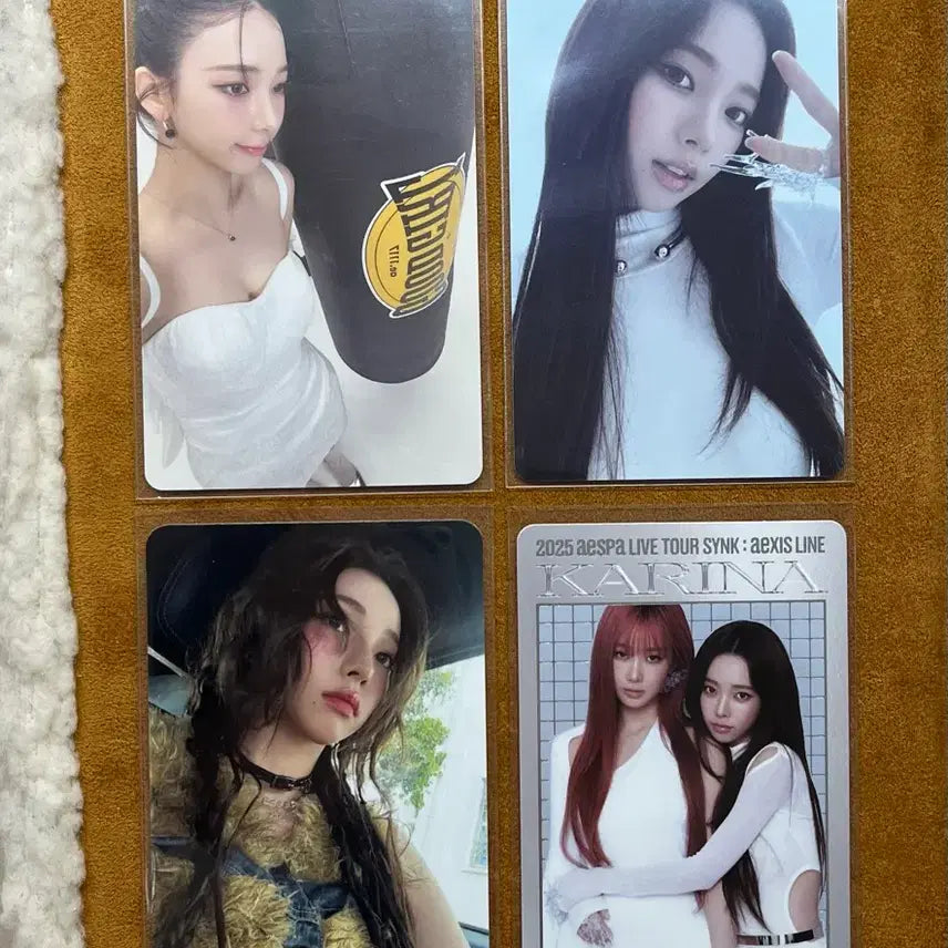 [BUNJANG] Aespa Karina Photocard Bundle Set / 에스파 카리나 트레카 포카 일괄