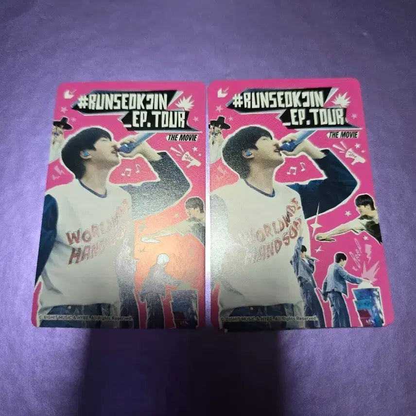 [BUNJANG] BTS Jin Movie Ticket / 방탄 진 런석진 무비 일본한정 무비치케 무비티켓