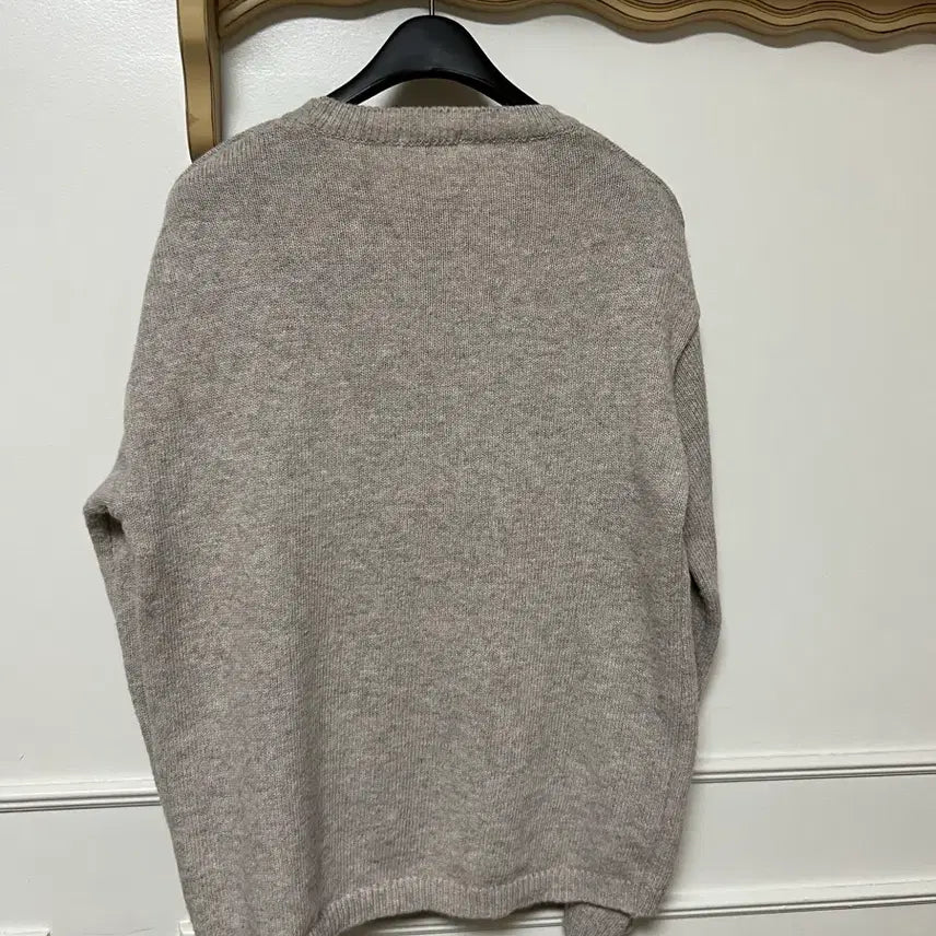 [BUNJANG] Alpaca Beige Knit Sweater / 알파카 니트