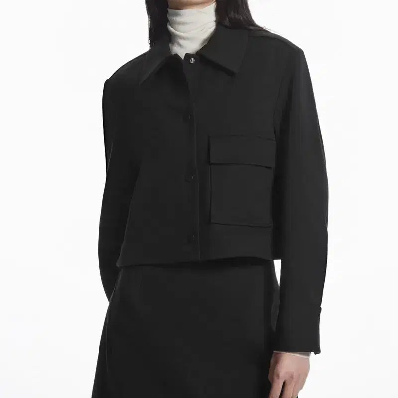 [BUNJANG] COS Twill Jacket and Mini Skirt Set / 코스 트윌 자켓 미니스커트 셋업 판매해요