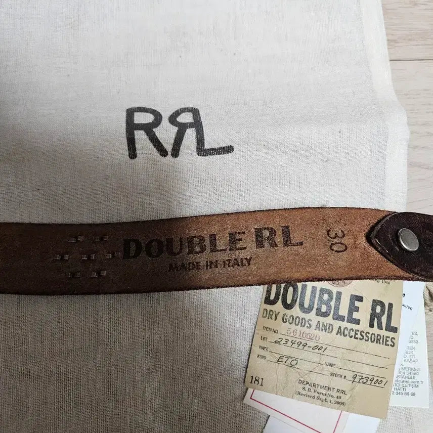 [BUNJANG] RRL Rasco Belt 30 / rrl 라스코 벨트30